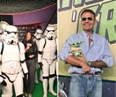 Polska premiera filmu Tłum polskich gwiazd na premierze filmu "Gwiezdne wojny: Mandalorian i Grogu". Pozowali z ulubieńcem widzów