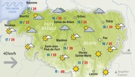 La météo de ce lundi 21 juillet à Pau et dans les Pyrénées-Atlantiques : des éclaircies et peut-être quelques gouttes