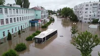 Powódź na Krymie. Nocą spadła miesięczna norma opadów