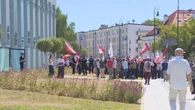 Zwolennicy i przeciwnicy Nawrockiego przed SN. Trwa protest