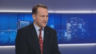 Radosław Sikorski w "Gościu Wydarzeń". Oglądaj od 19:15