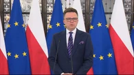"Teatralny gest". Hołownia reaguje na ruch premiera