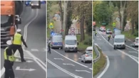 Nieudana próba zatrzymania złodzieja busa. Wideo obiegło sieć