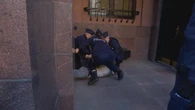 Protest przed siedzibą MSZ. Interweniowała policja
