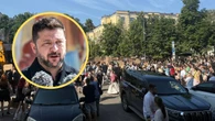 Tysiące ludzi wyszły na ulice Kijowa. Protest po decyzji Zełenskiego