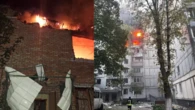 Zmasowany atak na Ukrainę. W powietrzu setki dronów