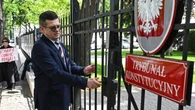 "Próba wejścia nieuprawnionych osób". Incydent pod siedzibą TK