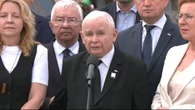 "Śmiecie, którzy tu stoją". Kaczyński grzmi na miesięcznicy