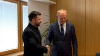 Tusk spotkał się z Zełenskim. "Jestem wdzięczny Polsce"