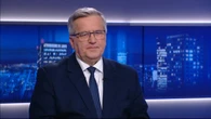 Bronisław Komorowski w "Gościu Wydarzeń". Oglądaj od 19:15