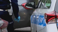 Zatrzymanie na stacji paliw. Padły strzały, policjanci w szpitalu