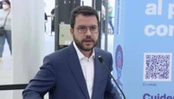 Pere Aragonés insiste en las propuestas para resolver el conflicto: "amnistía y autodeterminación"