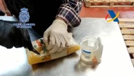 Incautados 800 kilos de cocaína oculta en pulpa de piña congelada