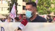 Trabajadores de Metro se concentran para exigir justicia para víctimas del amianto