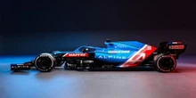 El Alpine de Alonso honra a Francia y Reino Unido
