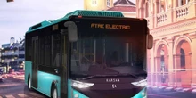 El primer autobús eléctrico llega a Madrid desde Barcelona tras 11 horas de viaje