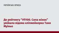 До рейтингу “УП100. Сила жінок” увійшла відома кліпмейкерка Таня Муіньо