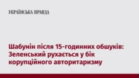 Шабунін після 15-годинних обшуків: Зеленський рухається у бік корупційного авторитаризму