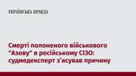 Смерті полоненого військового 