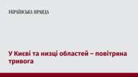 У Києві та низці областей – повітряна тривога