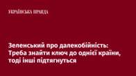 Зеленський про далекобійність: Треба знайти ключ до однієї країни, тоді інші підтягнуться