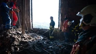 Урядовці показали іноземним дипломатам пошкоджену будівлю Кабміну в Києві