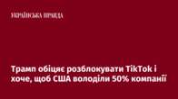 Трамп обіцяє розблокувати TikTok і хоче, щоб США володіли 50% компанії