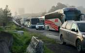 Cumple 24 horas bloqueada la autopista México-Puebla por manifestantes