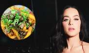 Videos | Katy Perry disfruta sus tacos y con refresco ¡de vidrio!