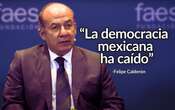 Felipe Calderón: El Estado cayó en manos del crimen organizado