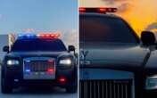Policía de Miami Beach estrena, con polémica, primer coche patrulla Rolls-Royce del mundo