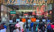 Plaza Izazaga 89 cierra tras operativo