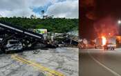 Tragedia en Brasil: 37 muertos y múltiples heridos tras accidente vehicular múltiple | Video