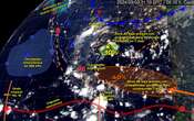 Llega a México el primer frente frió del año; continuan lluvias en estos estados