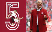 Retira Bayern Munich el número 5 en honor al legendario Franz Beckenbauer | Video