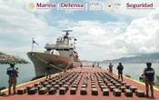 Marina decomisa semisumergible con más de 3 toneladas de cocaína en Guerrero