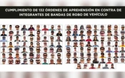 Edomex: Megadetención de roba coches; caen 132