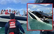 Yate Lamborghini de 4 mdd se hunde con 32 pasajeros en Miami