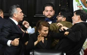 Agresión en el Congreso: gresca entre Fernández Noroña y ‘Alito’ Moreno | Video