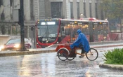 Primer frente frío llega con lluvias intensas