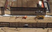 Estados Unidos construye nuevo muro secundario en la frontera con México
