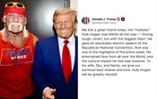 Trump lamenta la muerte de Hulk Hogan: ‘un MAGA absoluto’ | Video