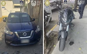 Aseguran camioneta y moto presuntamente ligadas al asesinato de colaboradores de Brugada