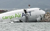 Dos muertos tras accidente de un Boeing 747 de carga al aterrizar en Hong Kong