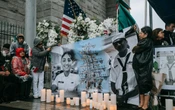 Nueva York recuerda a víctimas del Cuauhtémoc con mariachi