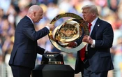 Entrega Trump trofeo al campeón en el Mundial de Clubes | Fotogalería y Video