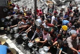 OMS afirma que la hambruna en Gaza sigue sin remitir tras el alto el fuego