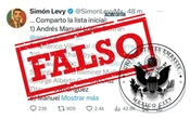 Embajada de EE.UU. desmiente lista de políticos con presuntas órdenes de aprehensión