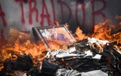 Miembros de CNTE causan incendio en instalaciones de SNTE; retrasa acuerdo, señala Segob | Video