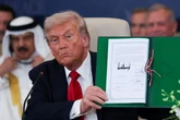 Trump y homólogos de Egipto, Qatar y Turquía firman fin de la guerra en la Franja de Gaza